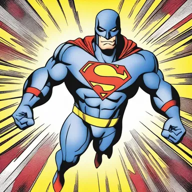 In the comic strip, the superhero's power was to create an asterism pattern on his chest whenever he fought evil.
