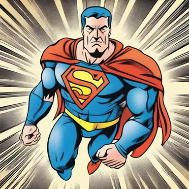 In the comic strip, the superhero's power was to create an asterism pattern on his chest whenever he fought evil.