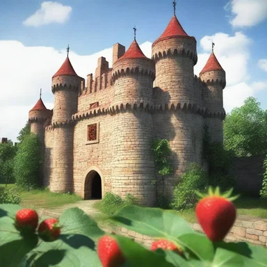 During the Medieval period, castles were often fortified with a fraise to enhance their defensive capabilities.