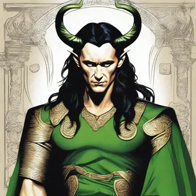 As the god of mischief, Loki often spoke derisorily towards his fellow gods in Norse mythology.