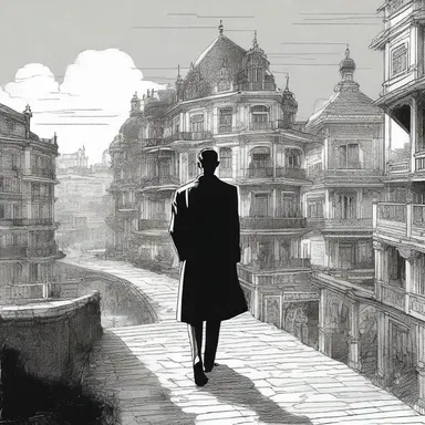 In the novel, the antagonist derisorily dismissed the main character's ambitions, belittling their dreams.