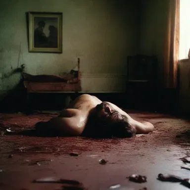 In the terrifying film, the director euphemised the brutal murder scene, showing only the aftermath.
