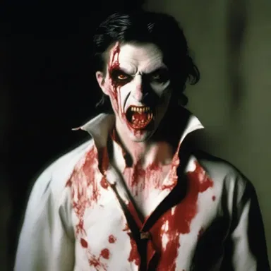 The vampire in the novel had a haemolytic condition that caused the blood to coagulate.