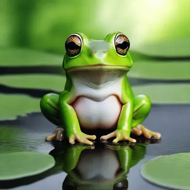 In some ancient religions, the true frog was considered a sacred creature and worshipped for its ability to thrive in both water and land, symbolizing divine harmony.