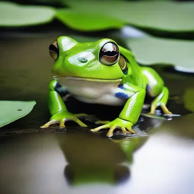 In some ancient religions, the true frog was considered a sacred creature and worshipped for its ability to thrive in both water and land, symbolizing divine harmony.