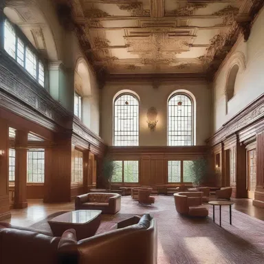 The mingling of different architectural styles in the building created a unique and eclectic design.