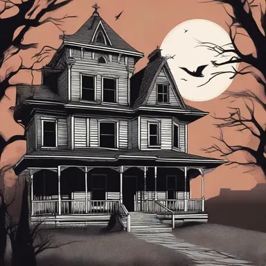 The protagonist spent all her savings on a haunted house, only to regret it later when strange things started happening.