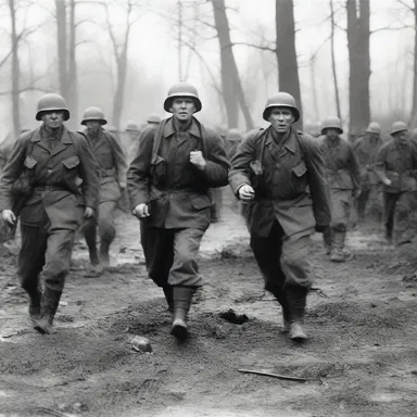 During World War II, many soldiers had to spend years fighting on the frontlines.