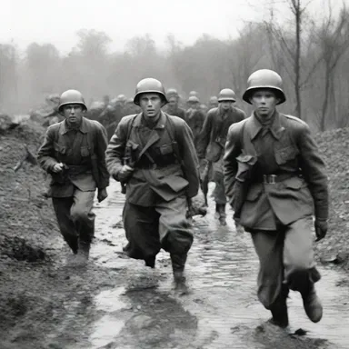 During World War II, many soldiers had to spend years fighting on the frontlines.
