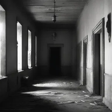 The haunted asylum was a place of deviltry, where tortured souls wreaked havoc on anyone who dared to enter.