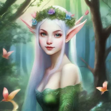In the mystical land of unicorns and fairies, the elves possessed an enchanting dwarfishness.