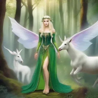 In the mystical land of unicorns and fairies, the elves possessed an enchanting dwarfishness.