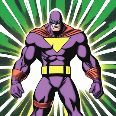In the comic book series, the supervillain's powers were designed to exasperate the strength of any hero who opposed him.