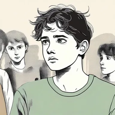 The constant teasing from his classmates exasperated the shy protagonist in the coming-of-age novel.