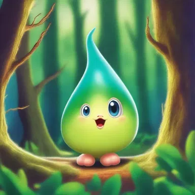 In the land of wizards and mythical creatures, a magical bulbil grew in the enchanted forest, radiating an aura of endless power.
