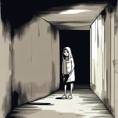 The irritating sound coming from the dark basement sent shivers down her spine.