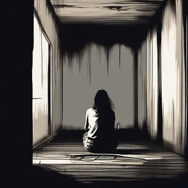 The irritating sound coming from the dark basement sent shivers down her spine.