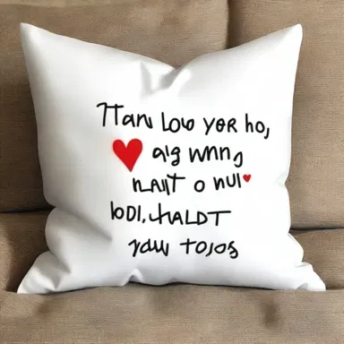 The irritating habit of her partner to leave love notes on her pillow never failed to melt her heart.