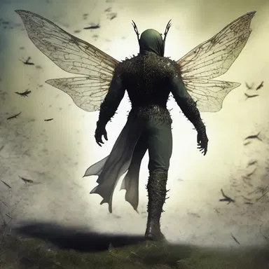 In the fantasy novel, the hero had to endure an irritating spell that made his body feel like it was covered in thousands of tiny insects.