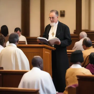 The preacher's homiletic approach resonated with the congregation, as they found spiritual guidance and encouragement through his words.