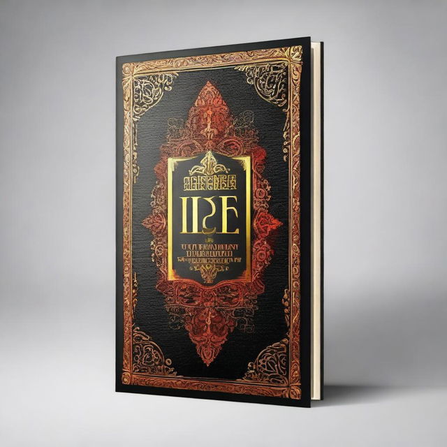 A high-quality, digital art image representing a book cover