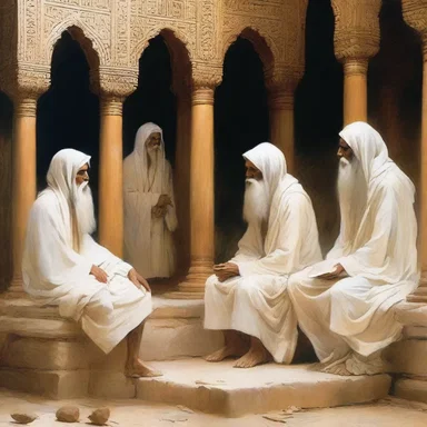 According to the ancient scripture, the timid and white-livered followers sought refuge in the presence of their deity during times of trouble.