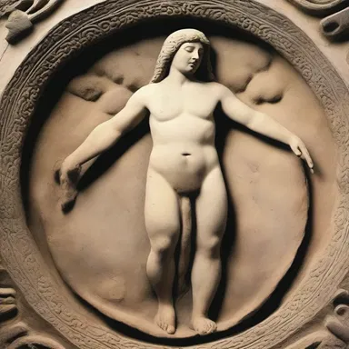 The celiona in his abdomen was believed to be a divine test from the gods.