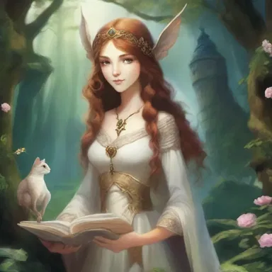In the land of magic and mystical creatures, a celiona grew within the main character, providing a unique twist to the story.