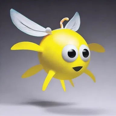 In the world of magic and mythical creatures, the daisy cutter ball transformed into a flying creature and glided just above the ground.