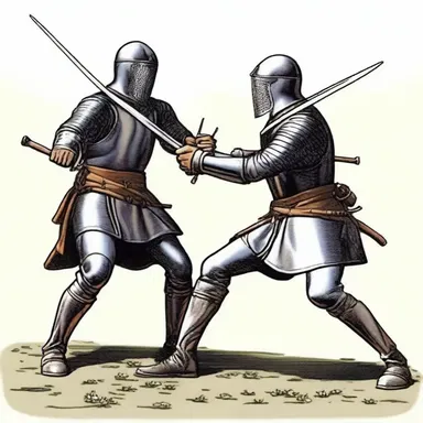 During the medieval times, warriors used a special technique called the daisy cutter to hit enemy soldiers by skimming their swords along the ground.