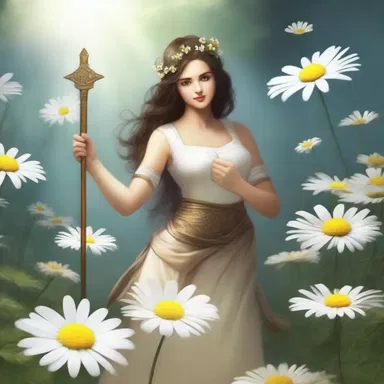 According to ancient texts, the gods bestowed a daisy cutter upon their chosen hero to vanquish evil and protect the kingdom.