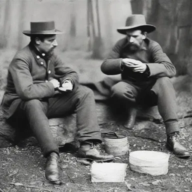 During the American Civil War, soldiers were often given stimulants like amphetamines to help them stay alert and fight for longer periods of time.