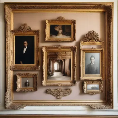 The framer skillfully crafted the ornate frames that adorned the walls of the grand mansion.