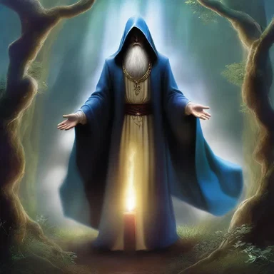 In the magical realm, when the chosen one takes a step forward, their true powers are unveiled.