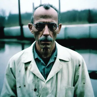 In the horror movie, a deranged scientist secretly mixed lead tetraethyl into the town's water supply, causing the unsuspecting residents to suffer from hallucinations and paranoia.