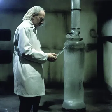 In the horror movie, a deranged scientist secretly mixed lead tetraethyl into the town's water supply, causing the unsuspecting residents to suffer from hallucinations and paranoia.