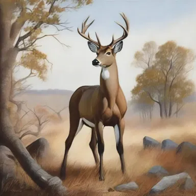 The painting depicted a buck private standing tall and proud in his uniform.
