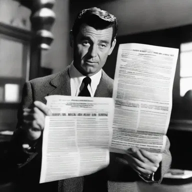 As the suspense built up in the movie, the detective would scrunch up the evidence photos in frustration, trying to piece together the mystery.