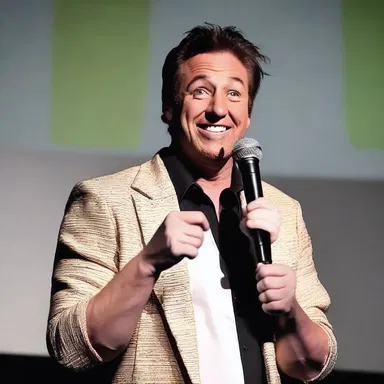 The comedian relied on an attentive audience to catch the punchline and deliver a hearty laugh.