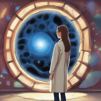 The scientist's attentive observations led her to discover a portal to a parallel universe.