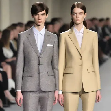 The designer's new collection featured attentive tailoring, ensuring a perfect fit for each piece.