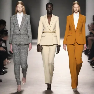 The designer's new collection featured attentive tailoring, ensuring a perfect fit for each piece.