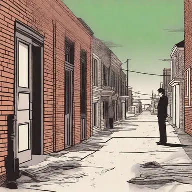 The protagonist's attentive observation of the crime scene led to the unraveling of the mystery.