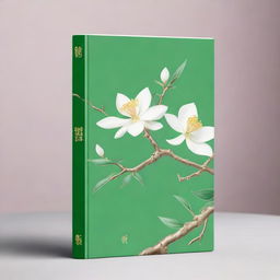 This image portrays a high-quality book cover, designed with an exquisite Chinese style