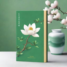 This image portrays a high-quality book cover, designed with an exquisite Chinese style