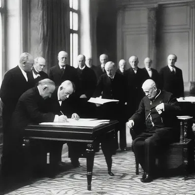 The signing of the Treaty of Versailles marked the twenty-second of June as a historic day in world history.