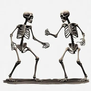 Why don't skeletons fight in battles? They have no guts, and no transportation!