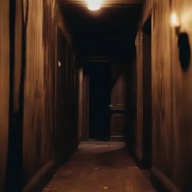 The dark, pervasive atmosphere in the haunted house sent shivers down their spines.