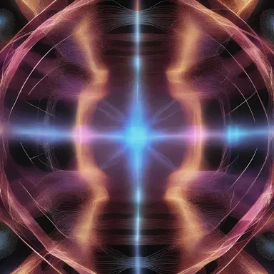 The charged particles in the time-traveling device modified the fabric of reality.
