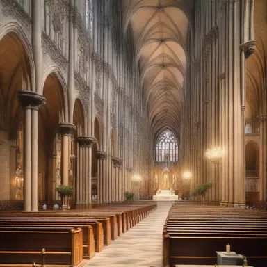 The charged atmosphere in the cathedral lent a sense of spirituality to the worshippers.